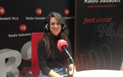 Núria Llorca, membre de la Comissió Artística de l'Acadèmia de Belles Arts de Sabadell. | Foto: Raquel García